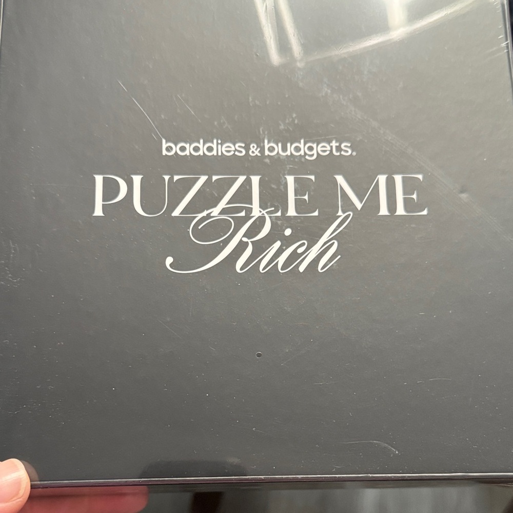 baddies & budgets Puzzle Me Rich Puzzle - Black